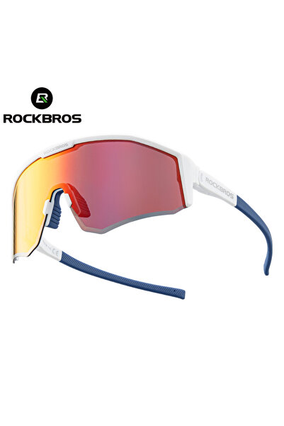 ROCKBROS نظارات ركوب الدراجات المستقطبة SP2972 للرجال والنساء، حماية من الشمس...