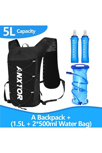 Choice حقيبة ظهر BAG605-BLA-2.5L جديدة للجري على الطرق الوعرة - خفيفة الوزن ل...