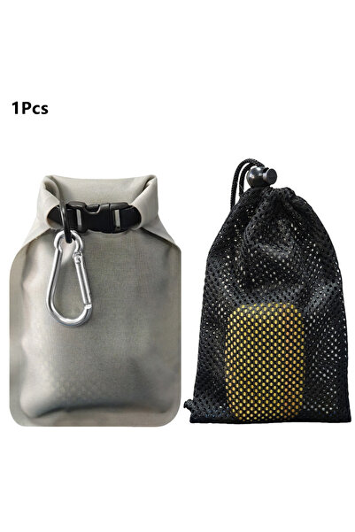 Choice 1 قطعة من حافظة صابون محمولة خارجية فضية - حافظة صابون مقاومة للماء وا...