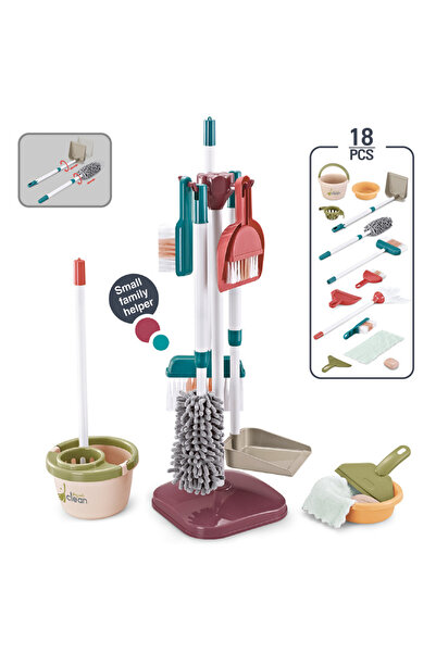 choice2 18pcs with box Kids Simulated Life Cleaning Toys Children's Pretend P...