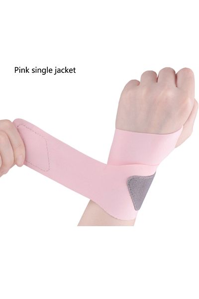 Choice Pink Wrist Guard Wrist Sprain Tendon Sheath Female Fitness Sports Male Fixed Badminton Basketball Jo