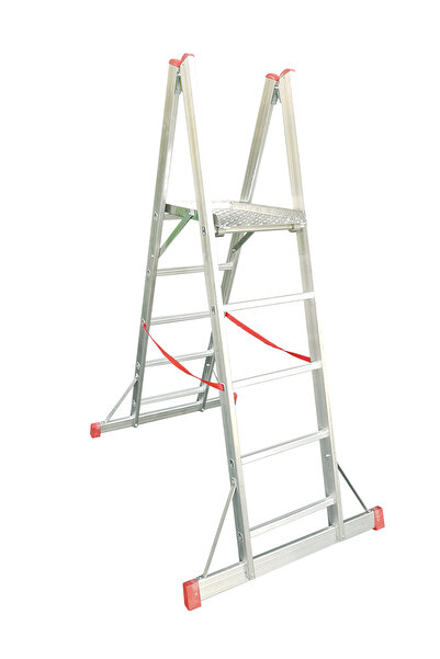 Genel Markalar A Tipi Tablalı Merdiven 2X8 Basamaklı 3 Metre