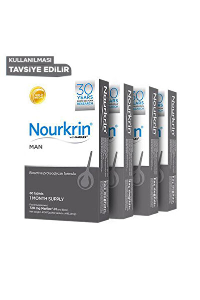 Nourkrin 4'lü Man - Balık Ekstraktı İçeren Gıda Takviyesi
