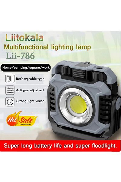 liitokala black LF-786 LF-786Work lights Mini portable headlamp TYPE- fast charging Built-in recha