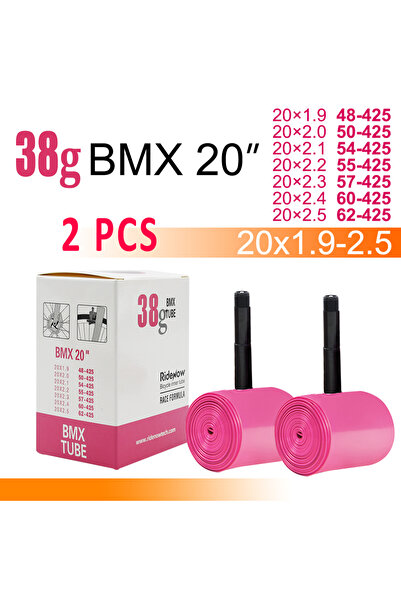 Choice 20Inches 500mm 1.9-2.5" 425 AV 42mm 2PC RideNow BMX Bicycle TPU Inner ...