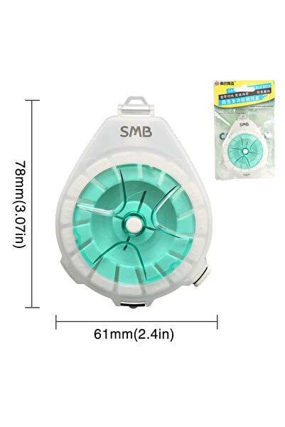 Choice صندوق تخزين متعدد الوظائف لخط الصيد من ZUKIBO مصنوع من الكربون الأخضر ...