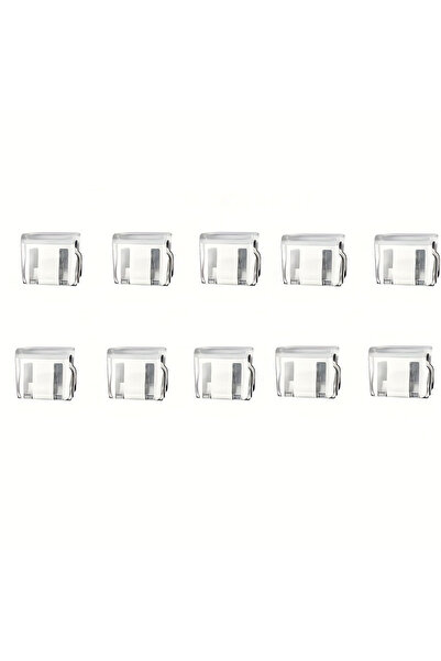 Choice3 10pcs 2/4/6/pcs invisible leg shortening clip, non-slip pants edge cl...