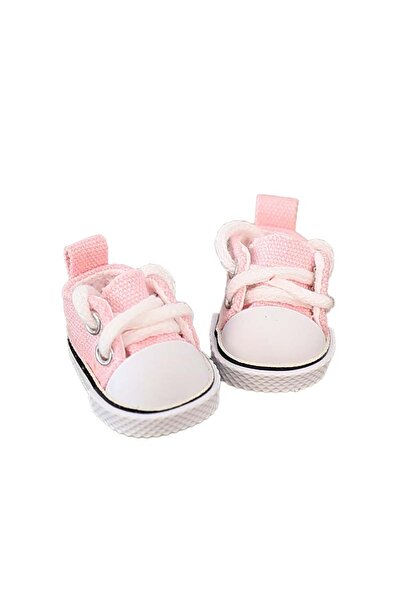 Choice أحذية قماشية بدون دمية - وردية اللون من Labubu Doll Accessories مقاس 3...
