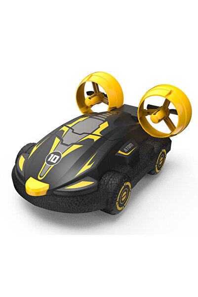 Choice سيارة برمائية صفراء تعمل بالتحكم عن بعد، اثنتان في واحدة، انجراف على ا...
