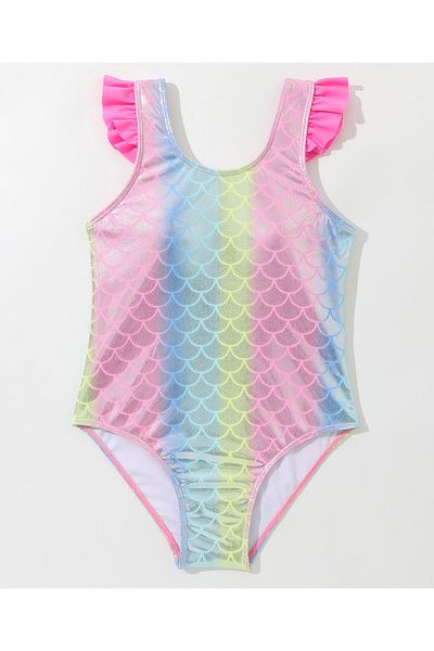 SAPS V Cut Swimsuit Multicolor 140 Girl