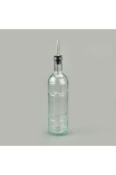 MATMEL Thn76814 Glass Oil Bottle - Transparent - 500 ml