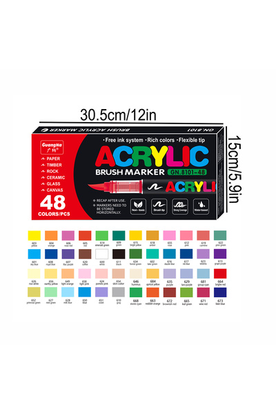 Choice 48 colors 168/120/72/60/48/36/24/12pcs Dual Tips Artist Markers Set Acrylic Marker Set Ideal For Sch