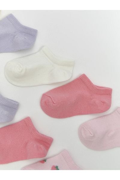 LC Waikiki New Season Printed Baby Girl Booties Socks 10 Pcs - S5O323Z1