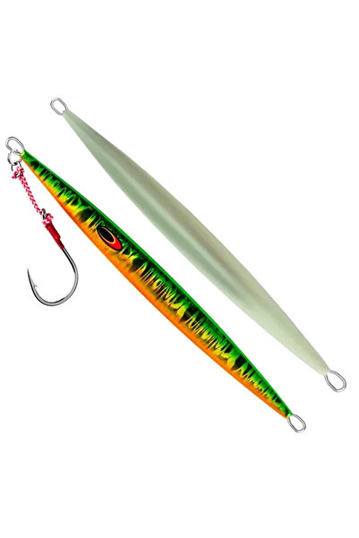 Choice 100g Green Goture Metal Spoon Fishing Lure 1pc 100/200g Sea Fishing Lu...