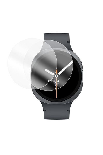 Engo Samsung Galaxy Watch 8 44 mm Screen Protector Tpu 2 Pcs Clear