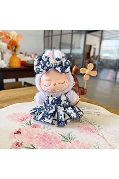 Choice مجموعة ملابس دمية لابوبو زرقاء 17 سم إكسسوارات ملابس لفرقة كوريا كيبوب...