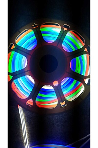 SDX Market Furtun flexibil neon LED, rolă de instalare 100m, multicolor / neo...