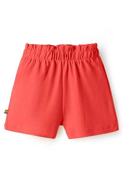 Bonfino 100% Cotton Solid Shorts (Pack of 3) - Red, Green, Yellow