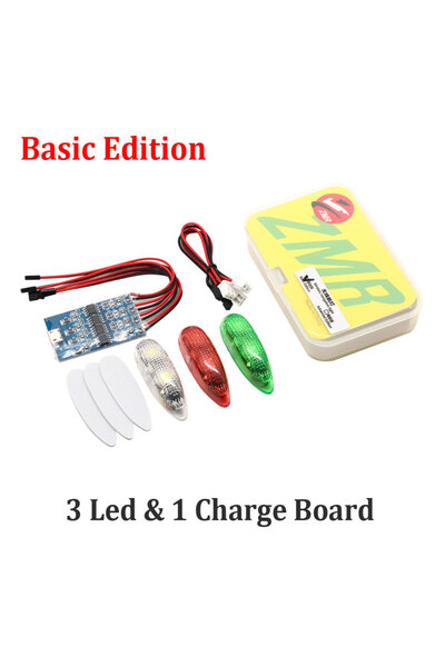 Choice Basic Edition ZMR III Wireless Navigation Light 1S Rechargeable 4 Modes LED Lights Suitable For RC A