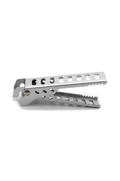 Choice Silver Clip en alliage d'aluminium Anti-chaleur, support de pince pour bol Pot de Camping, poignée d