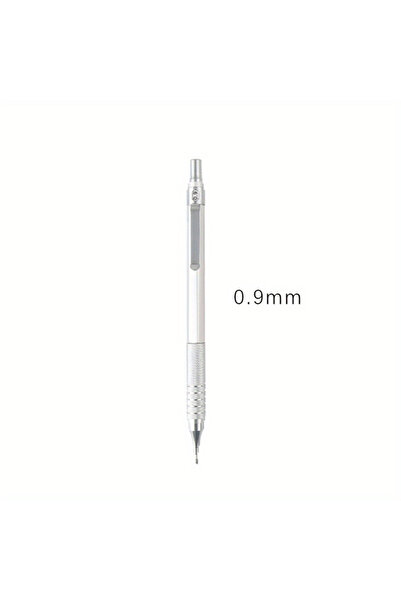 Choice قلم رصاص ميكانيكي فضي 0.9 مم 0.3/0.5/0.7/0.9/2.0 مم، مركز ثقل منخفض، ر...