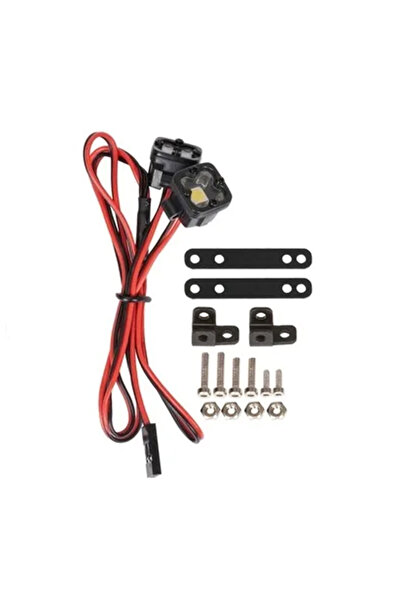 Choice4 قطعتان من الأضواء الأمامية LED الساطعة RC لسيارة RC الزاحفة المحورية ...