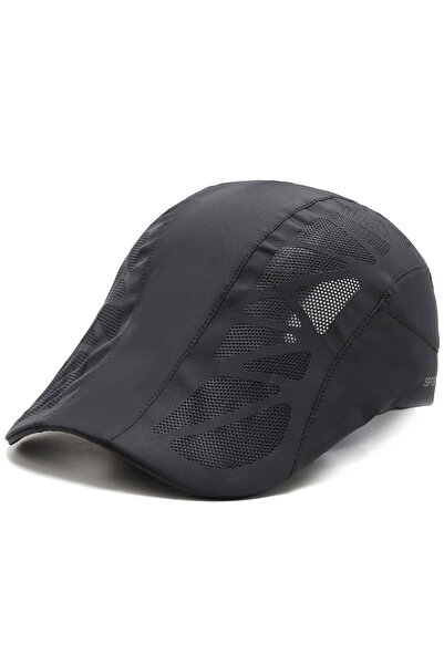 Choice Dark Gray Summer Mens Sports Sun Hats Breathable Mesh Quick-drying Vis...