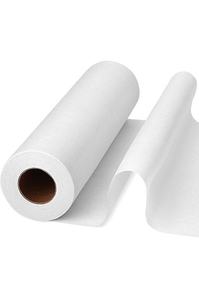 Choice White AKTO 30yd Fusible Interfacing Fabric Non-Woven Iron-On for Sewing Medium Weight Single-Sided I