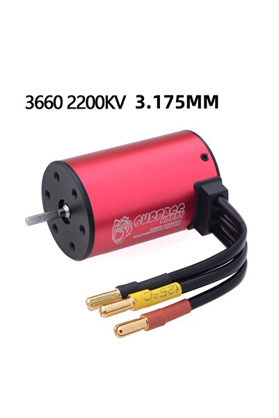 Choice 3660 2200KV 3.175mm Surpass Hobby Waterproof Brushless Motor KK 3650 3660 3665 3670 3674 for 1/8 1/1