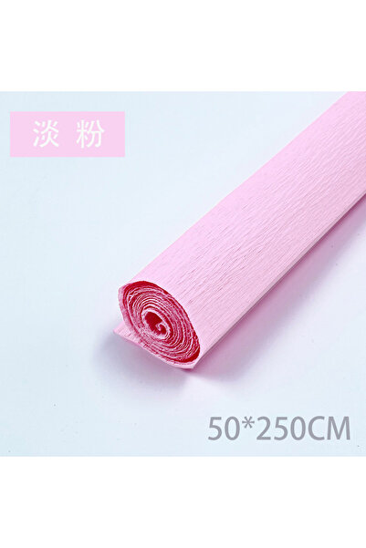 Choice26 ورق كريب يدوي الصنع بلونين، مادة ورق الزهور، لفة ورق هدايا، حافة ورق...