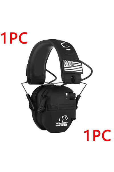 Choice 1PCS-Black Outdoor hunting/shooting earmuffs actively reduce noise to protect hearing, train tactica