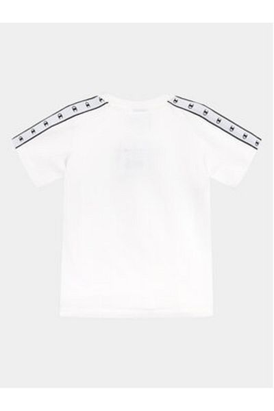 Champion Tricou băieți 404643 Alb
