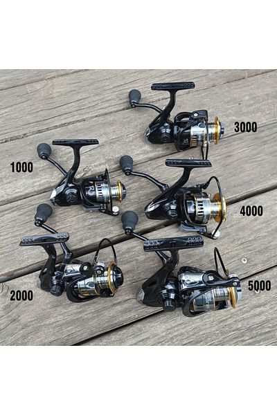 Choice 4000 Series Professional Spinning Reel Ultra Light 1000~7000 5.2:1 Gear Ratio CNC Metal Spool Spinni