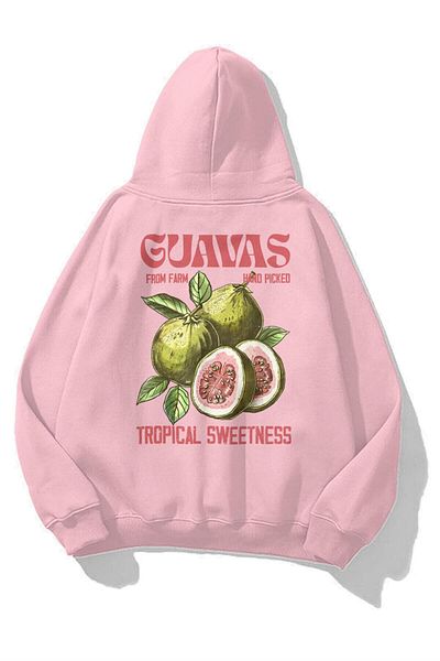 Trendiz Women's Guavas Sweatshirt Pink
