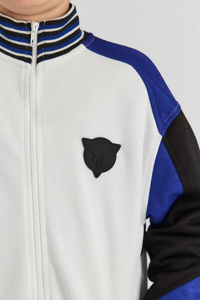 Nebbati BG Store Boys Λευκή αθλητική φόρμα