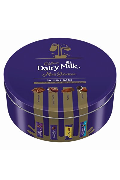 Cadbury تشكيلة مينيز بالحليب والشوكولاتة المتنوعة، 500 غرام