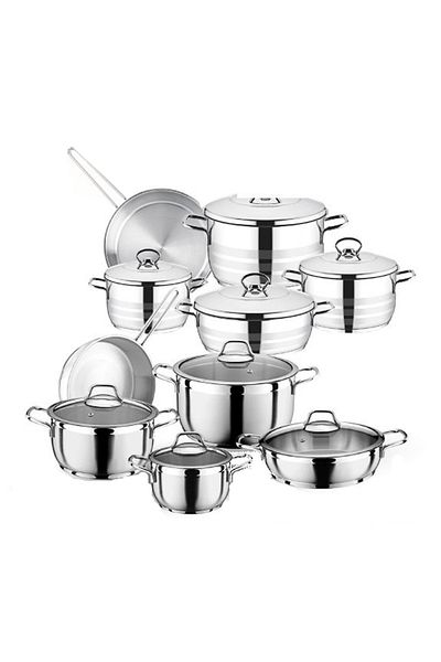 Cooking Pot Sets Hoffman Cookware Set ,9Pieces