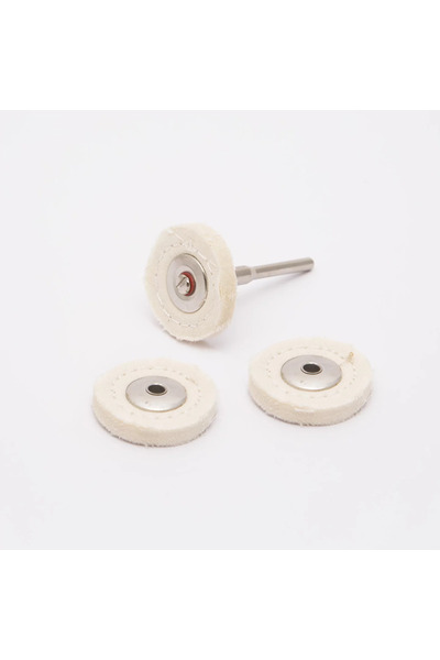 Handy Σετ 3 δίσκων στίλβωσης από τσόχα