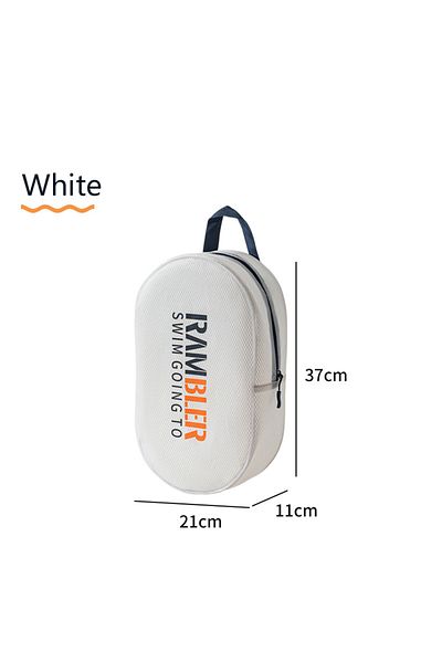 Choice White-L XXL Water-resistant Sports Duffel - Organizer Bag for Swimming Gear, Yoga Clothes & Travel E