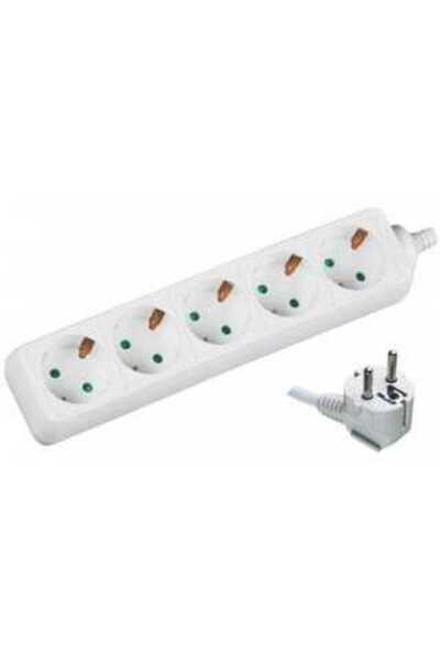 Well Priza Shuko mama cu inel de prindere alb 16A 3500W