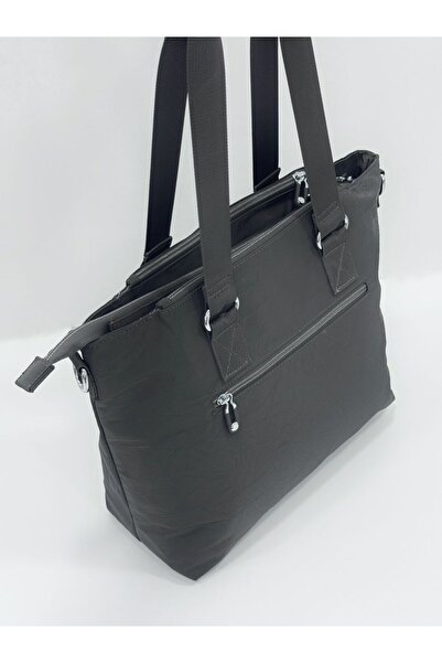 Sanmorris Sn 4012 Water Resistant Multi Compartment Crinkle Bag Sleeve Bag Shoulder K.Grey