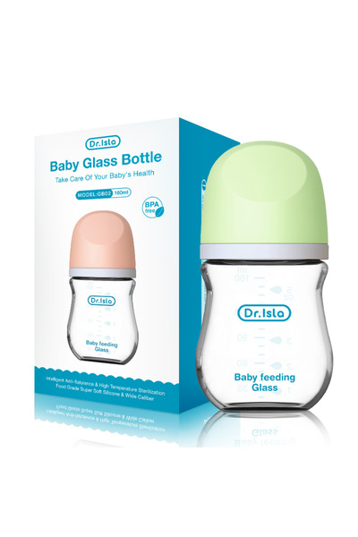 Choice1 زجاجات رضاعة الأطفال حديثي الولادة من مامي جوي، دكتور إيسلا جرين - 16...