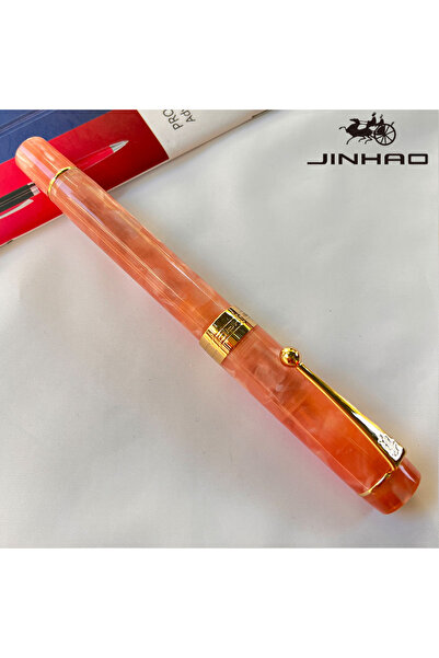 Choice قلم حبر جاف جينهاو 100 من ساكورا بينك، بتصميم كلاسيكي، ذو رأس رفيع، أد...