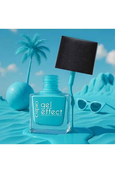 Cupio Gel effect nail polish - Private Pool Party 10ml