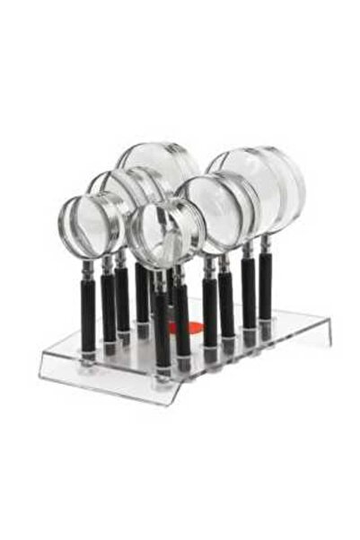 OEM Lupă 5X de 100 mm cu lumină LED montată pe braț pantograf de 22,5 cm + 22,5 cm