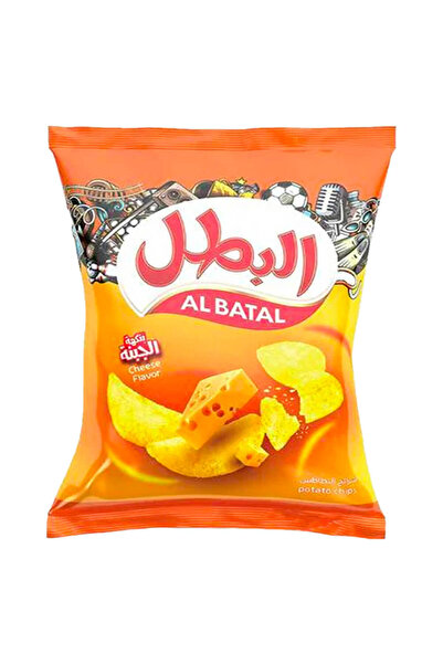 Al Batal رقائق البطاطس بنكهة الجبن، 23 جرام