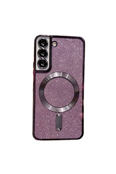 Flippy Husa Protectie 2in1, Flippy, pentru Samsung Galaxy S24 Ultra, Glitter Magsafe, TPU, Magnetica, Mov