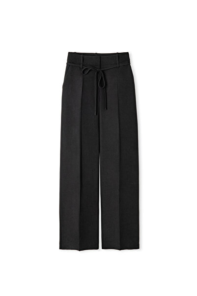 İpekyol İnce kordonlu wide leg fit pantolon