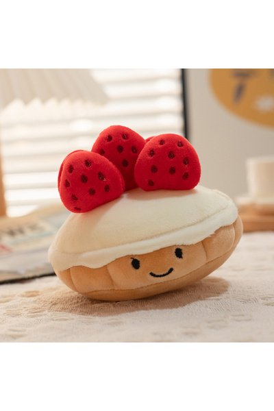 Choice انظر اختر الخيار 10 سم كعكة حمراء mh Kawaii Cartoon Hot Cake دمية محشو...