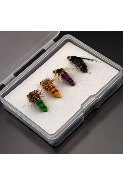 Choice طُعم صيد حشرات اصطناعي FCP-637 ANFS - مجموعة من 4 قطع من ذباب صيد السم...